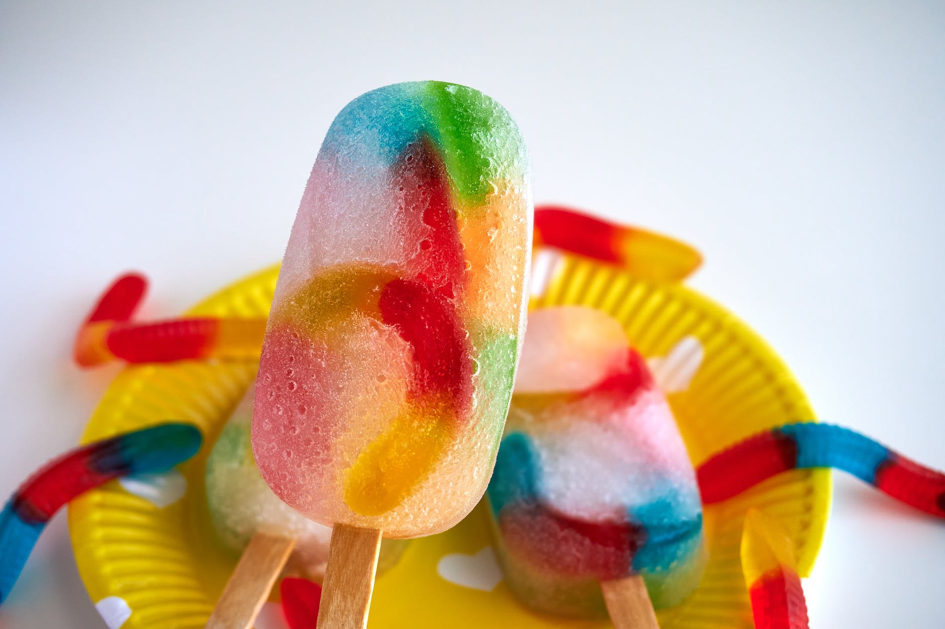 a colorful popsicle